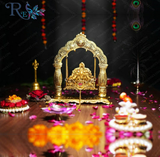 Antique finish Krishna Jhula