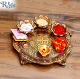 Brass Pooja Thali