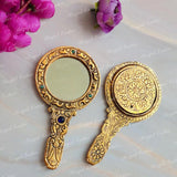 Golden Antique Mirror pack of 10