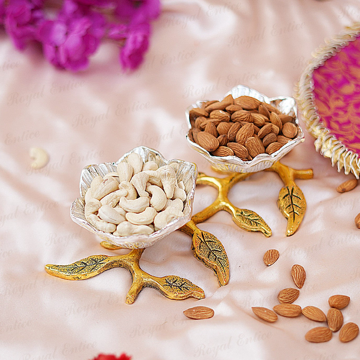 Gracious Dryfruit serving Tray