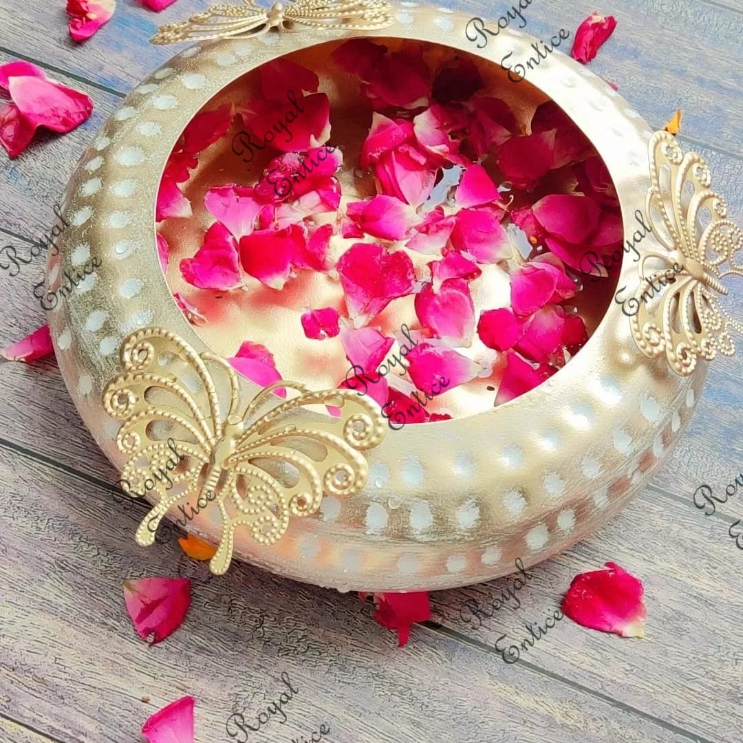 Buy Noor Fashion Engagement Ring Platter Wedding Ring Platter/Marriage Decor.  Online at Low Prices in India - Amazon.in
