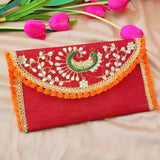 Gota Patti Handcrafted Clutch