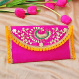 Gota Patti Handcrafted Clutch