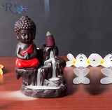 Meditating Buddha Backflow Incense Burner