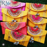 Vibrant Gota Work Purse