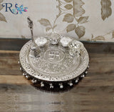 Silver Pooja Thali