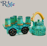 Handcrafted tea kettle set