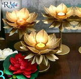 Elegant Lotus t light holder